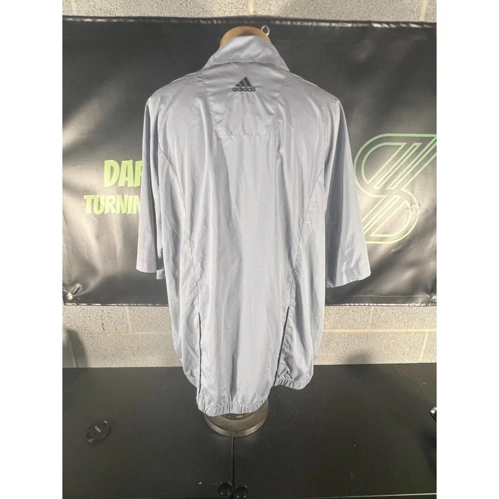 Adidas Climaproof‎ Short Sleeve Polyester Pullover Size L